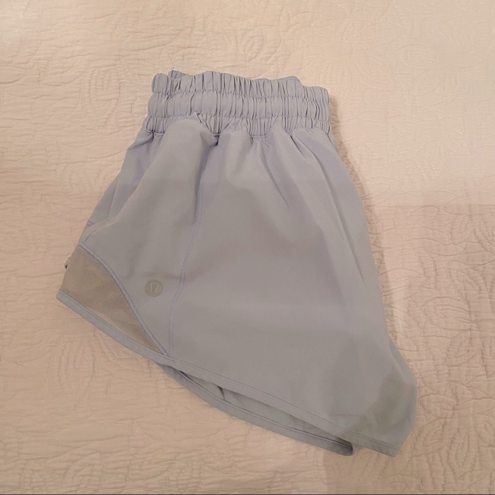 Light blue hotty hot shorts